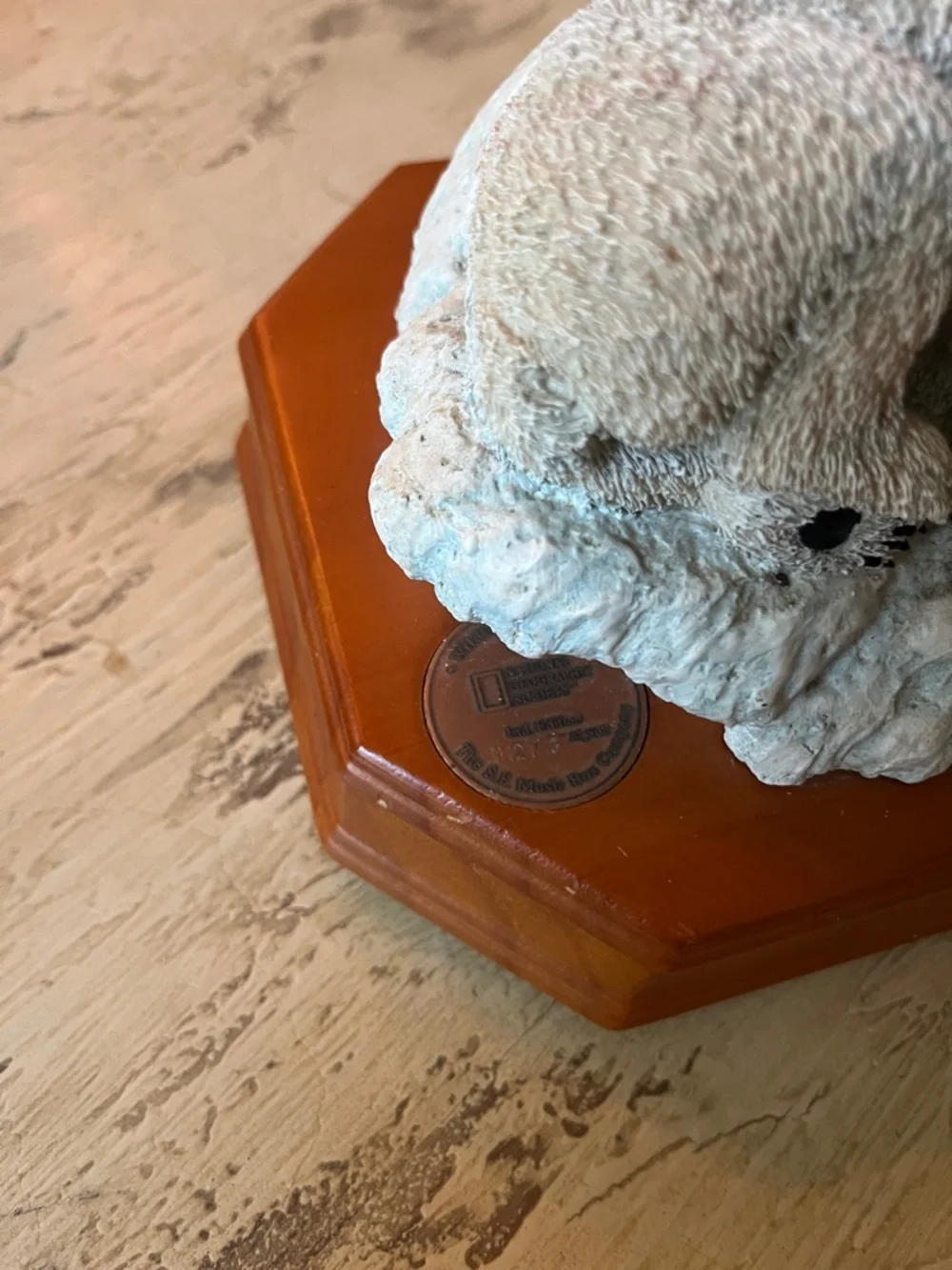 San Francisco Music Box Company Nat Geo Polar Bear music box